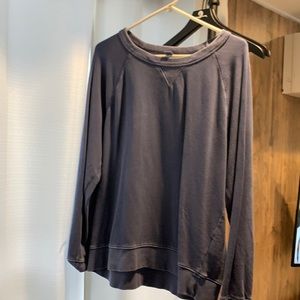 Light weight blue sweatshirt